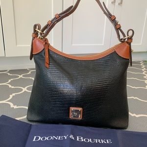 Dooney & Bourke Embossed Lizard Hobo bag